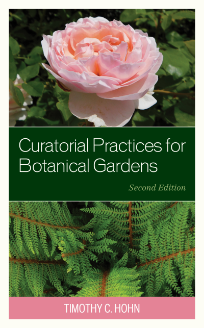 Cover des Buchs: Curatorial Practices for Botanical Gardens