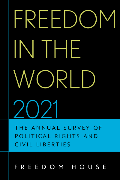 Cover des Buchs: Freedom in the World 2021