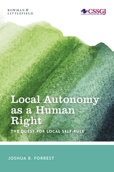 Cover des Buchs: Local Autonomy as a Human Right