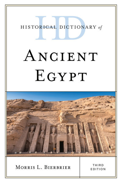 Cover of book: Historical Dictionary of Ancient Egypt