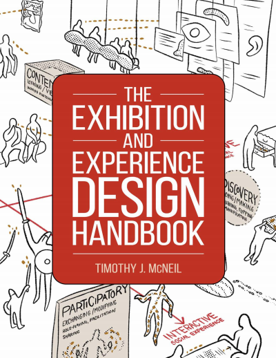 Cover des Buchs: The Exhibition and Experience Design Handbook
