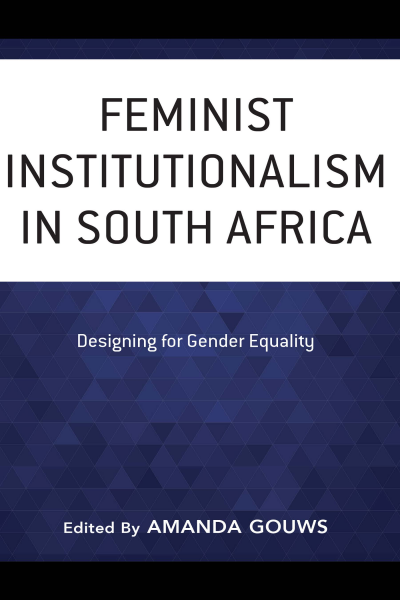 Cover des Buchs: Feminist Institutionalism in South Africa