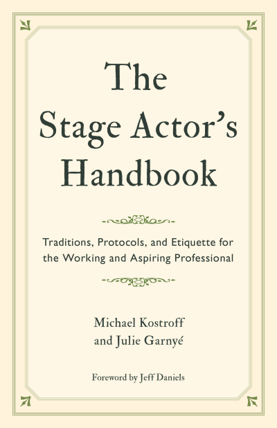 Cover of book: The Stage Actor's Handbook