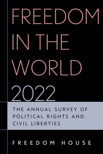 Cover des Buchs: Freedom in the World 2022