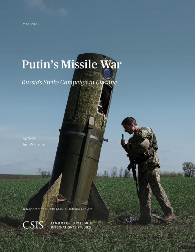 Cover of book: Putin's Missile War