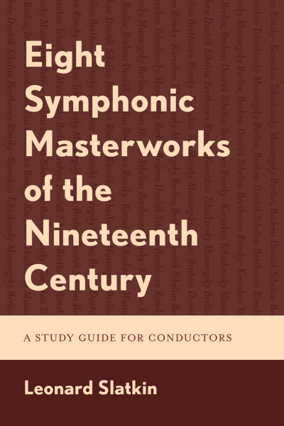 Cover of book: Eight Symphonic Masterworks of the Nineteenth Century