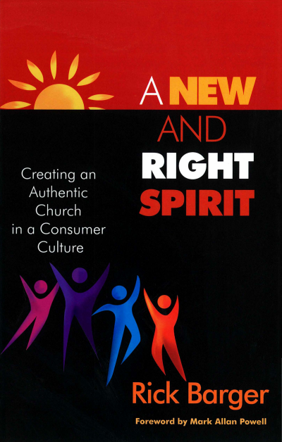 Cover of book: A New And Right Spirit
