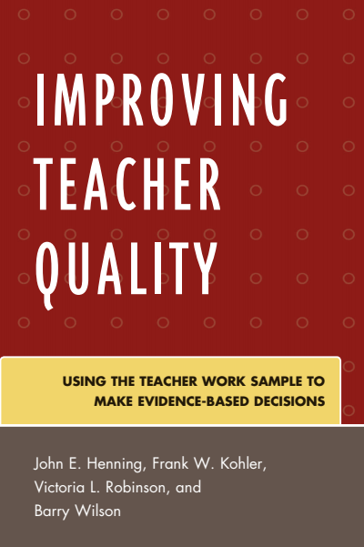 Cover of book: Improving Teacher Quality