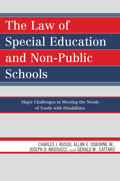 Cover des Buchs: The Law of Special Education and Non-Public Schools