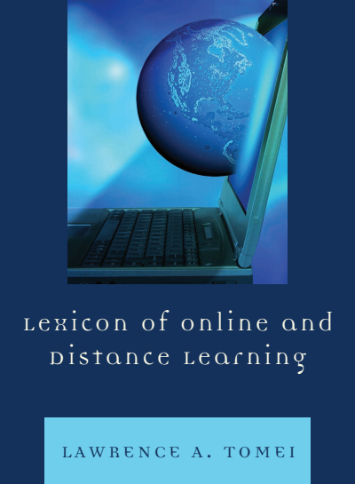 Cover of book: Lexicon of Online and Distance Learning