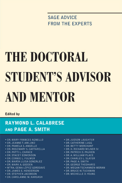 Cover of book: The Doctoral StudentOs Advisor and Mentor