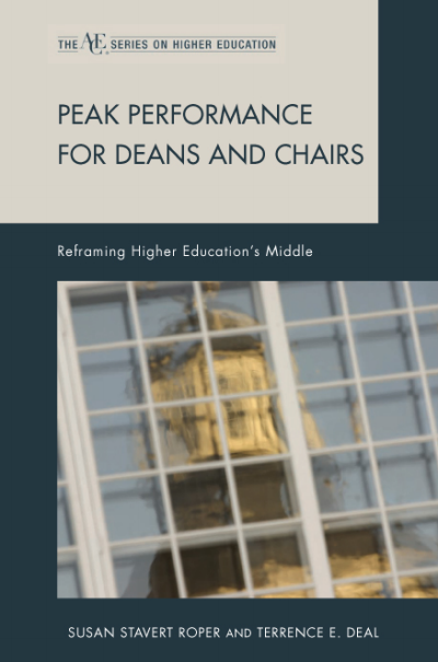 Cover of book: Peak Performance for Deans and Chairs