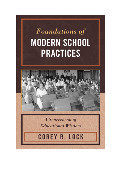 Cover des Buchs: Foundations of Modern School Practices