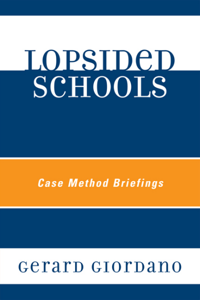 Cover of book: Lopsided Schools
