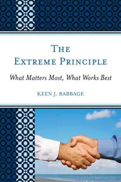 Cover of book: The Extreme Principle