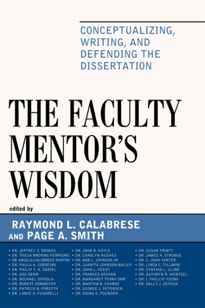 Cover of book: The Faculty Mentor's Wisdom