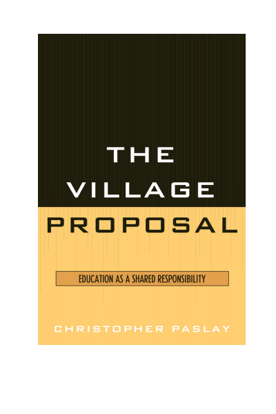 Cover of book: The Village Proposal