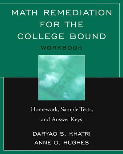 Cover of book: Math Remediation for the College Bound