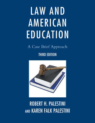 Cover des Buchs: Law and American Education