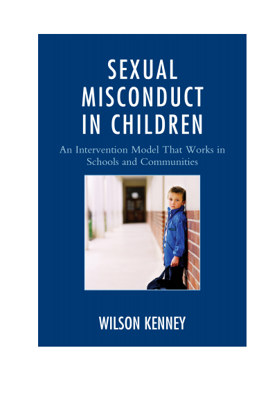Cover of book: Sexual Misconduct in Children