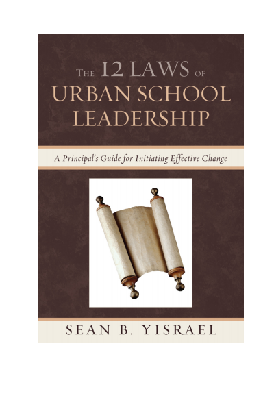 Cover of book: The 12 Laws of Urban School Leadership