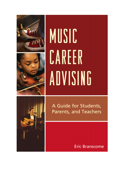 Cover of book: Music Career Advising