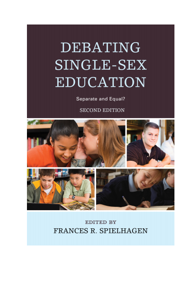 Cover of book: Debating Single-Sex Education