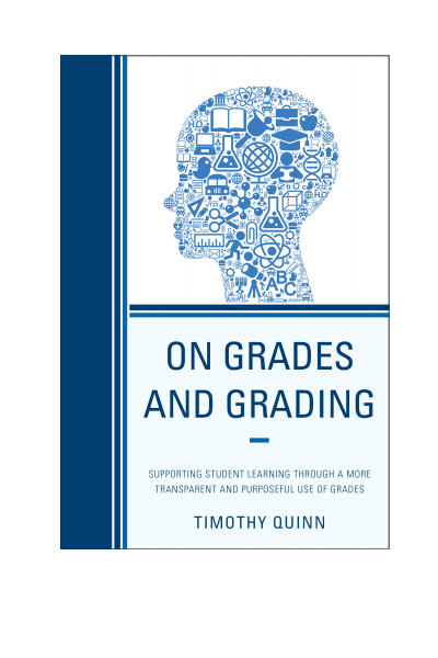 Cover of book: On Grades and Grading