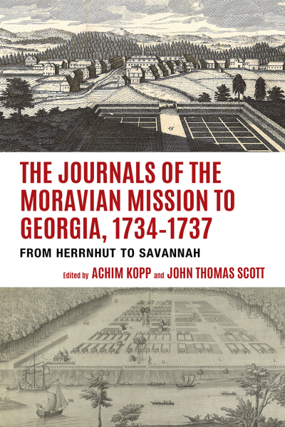 Cover des Buchs: The Journals of the Moravian Mission to Georgia, 1734-1737