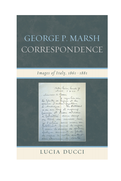 Cover des Buchs: George P. Marsh Correspondence