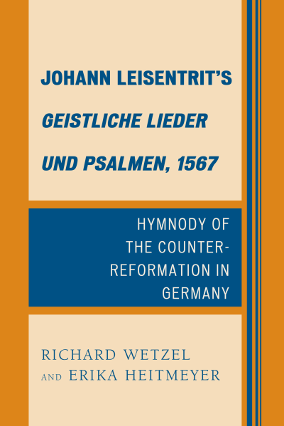 Cover of book: Johann Leisentrit's Geistliche Lieder und Psalmen 1567