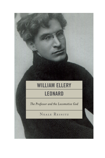 Cover of book: William Ellery Leonard