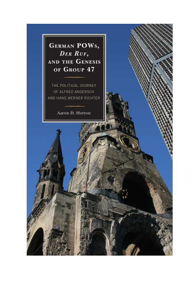 Cover of book: German POWs, der Ruf, and the Genesis of Group 47