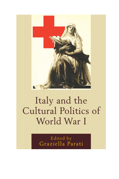 Cover of book: Italy and the Cultural Politics of World War I