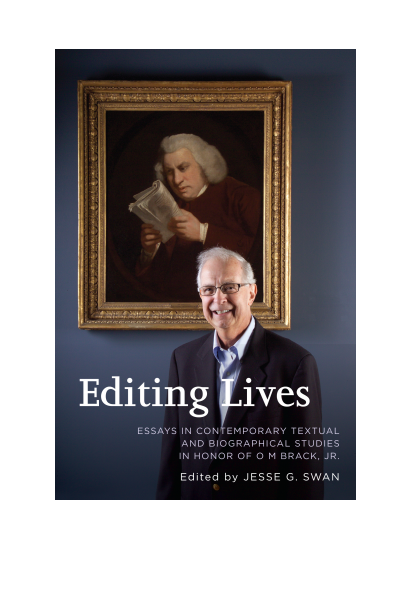 Cover des Buchs: Editing Lives