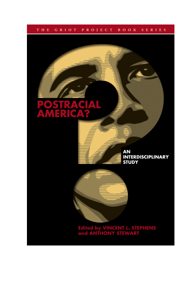 Cover of book: Postracial America?