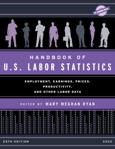 Cover of book: Handbook of U.S. Labor Statistics 2022