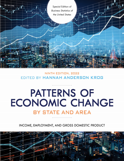Cover des Buchs: Patterns of Economic Change by State and Area 2022