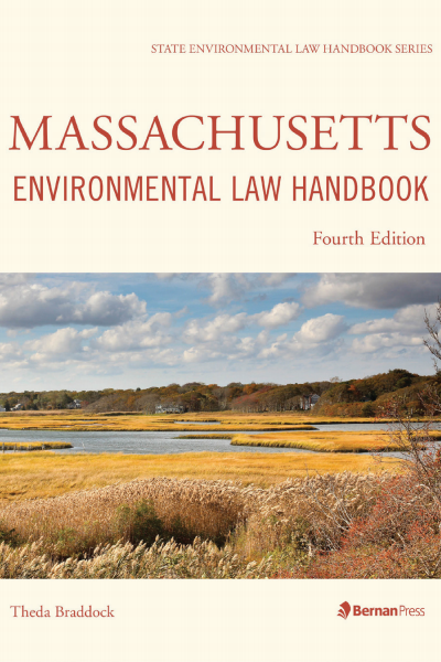 Cover of book: Massachusetts Environmental Law Handbook