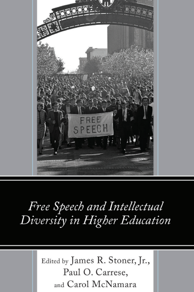 Cover des Buchs: Free Speech and Intellectual Diversity in Higher Education