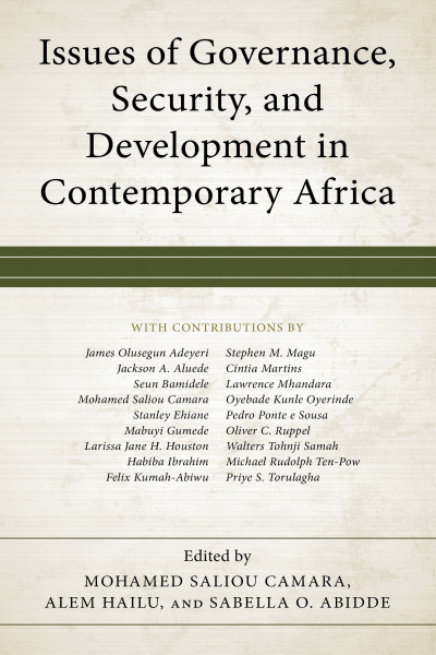 Cover des Buchs: Issues of Governance, Security, and Development in Contemporary Africa