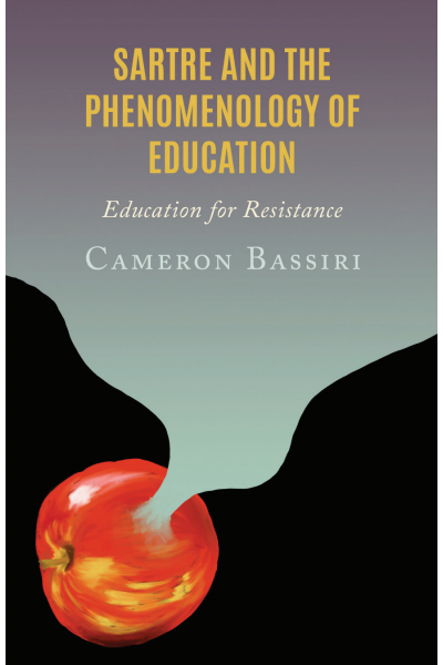 Cover of book: Sartre and the Phenomenology of Education