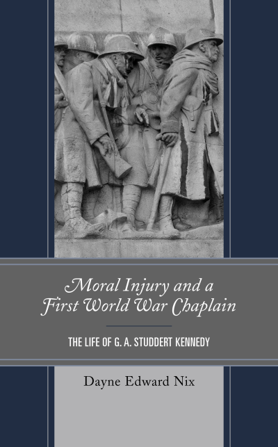 Cover of book: Moral Injury and a First World War Chaplain
