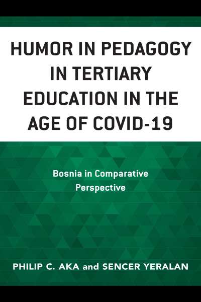 Cover of book: Humor in Pedagogy in Tertiary Education in the Age of COVID-19