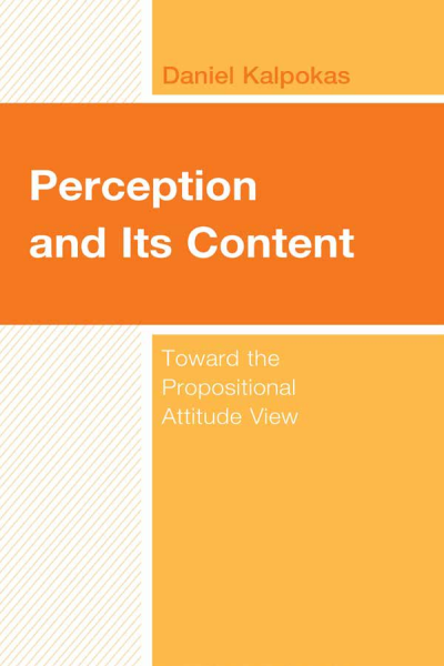 Cover of book: Perception and Its Content