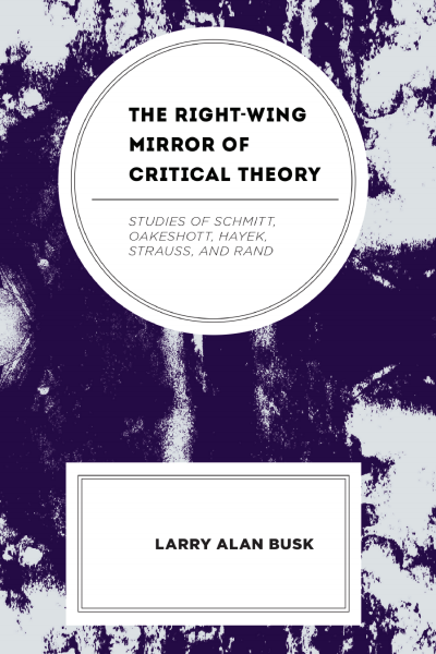 Cover of book: The Right-Wing Mirror of Critical Theory