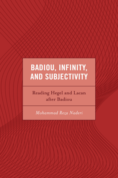 Cover of book: Badiou, Infinity, and Subjectivity
