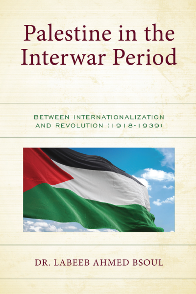 Cover des Buchs: Palestine in the Interwar Period