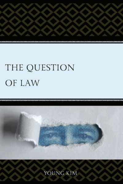Cover des Buchs: The Question of Law