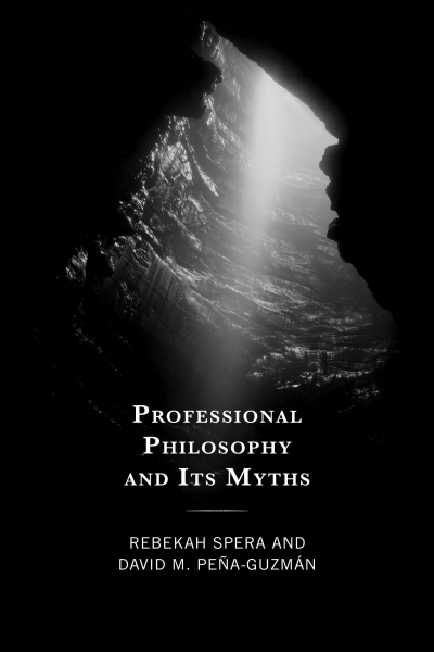 Cover of book: Professional Philosophy and Its Myths